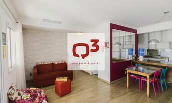 Imagem 4: Apartamento para locação, com 75m², 2 dormitórios, sendo 1 suíte, 2 banheiros, 2 salas, 2