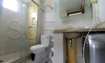 Imagem 6: Flat totalmente reformado com 1x dormitório entre Vl. Olímpia e Itaim Bibi mobiliado. Sem