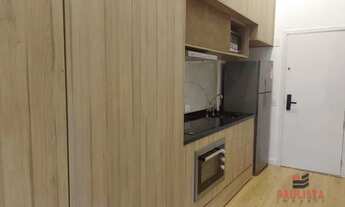 Imagem 5: Studio com mezanino mobiliado ao lado do metrô Santa Cruz