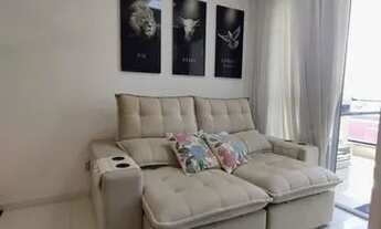 Imagem 7: 02 Quartos, suíte, vaga, lazer, montado e decorado, vista para o mar - Porteira Fechada