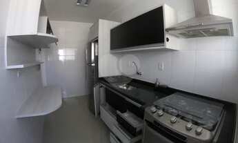 Imagem 6: 2 Dorms. (1 Suíte) - 100% Mobiliado - Vista para o Mar - Varanda Gourmet - Praia Grande