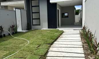 Imagem 2: Casa com três sendo um suíte Aquiraz - 103m²