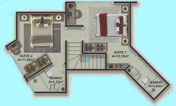 Imagem 3: Duplex com três dormitórios e duas vagas - Entrega 11/2023