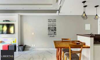 Imagem 2: 1 Dormitório Mobiliado no Trend Nova Carlos, com sacada, churrasqueira