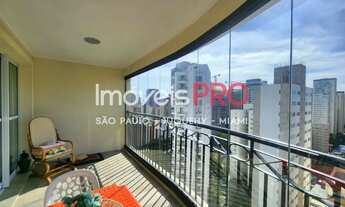 Imagem 2: Apartamento moderno a venda em Moema Passaros com 3 suites e varanda em predio com menos d