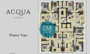 Imagem 3: Apartamento com 2 dormitórios à venda, 68 m² Pagani - Palhoça/SC