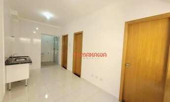 Imagem 2: Apartamento com 2 dormitórios, 35 m² - venda por R$ 200.000,00 ou aluguel por R$ 1.210,00
