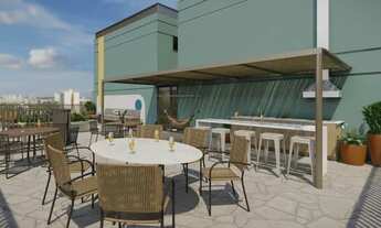 Imagem 3: Apartamento 2 dormitórios - com 1 banheiro e terraço coberto - Próximo ao Aeroporto de Con