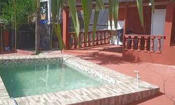 Imagem: COM PISCINA CASA COM TERRENO 20X40 AC CARRO