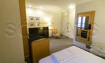 Imagem 5: Flat em Congonhas para hospedagem, andar alto. Com entrada imediata e sem fiador!