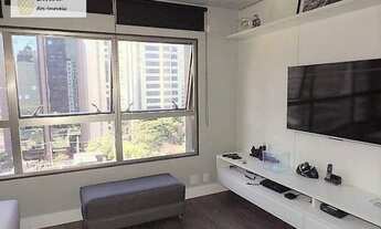 Imagem 2: Apartamento com 1 dormitório para alugar, 70 m² por R$ 7.812,00/mês - Brooklin - São Paulo