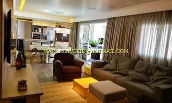 Imagem 2: Apartamento à venda ou locação, Granja Julieta, 109 m2, 01 suíte com closet, varanda gour