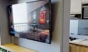 Imagem: Apartamento com 2 quartos decorado - Living