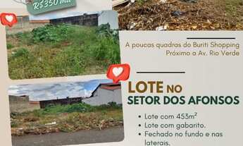 Imagem: Lote Setor dos Afonsos 450m2