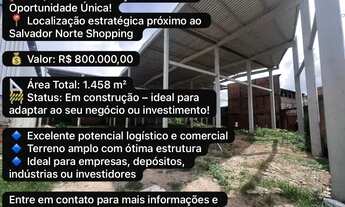 Imagem: GALPÃO EM CONSTRUÇÃO EM CASSANGE 1.458