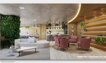 Imagem 2: Aurora Prince, 03 suítes com 122m², 02 vagas, localização excelente. Área de lazer complet