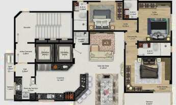 Imagem 4: Apartamento 3 Dormitórios para venda em Balneário Camboriú - SC