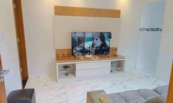 Imagem 3: Casa geminada a venda na praia grande, bairro maracanã, com 2 quartos e 2 vagas