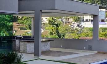 Imagem 6: Maravilhosa casa com 5 suítes, 8 vagas, área gourmet, piscina com borda infinita