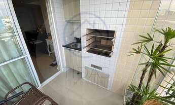 Imagem 2: Apartamento de 82m2 com 2 quartos sendo 1 suíte, varanda com churrasqueira e 2 vagas na Fr