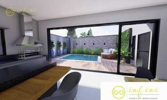 Imagem 5: Casa com 4 dormitórios à venda, 300 m² por R$ 1.378.000,00 - Condomínio Villagio Di Capri