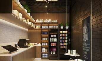 Imagem 2: Apartamento 1 quarto vista mar e sacada com churrasqueira - Porto Belo/SC