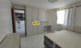 Imagem 6: Quarto e sala mobiliado. Piscina no prédio