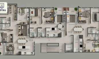 Imagem 4: Apartamento Duplex à venda 3 quartos 2 suítes 7 banheiros 2 vagas Bancários João Pessoa