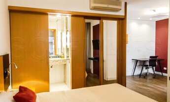 Imagem: Flat para locação com fácil acesso ao