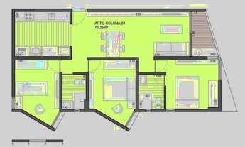 Imagem 3: Apartamento à venda 3 quartos 1 suíte 2 banheiros 1 vaga Intermares Cabedelo