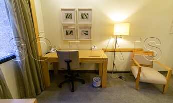 Imagem 4: Flat em Congonhas para hospedagem, andar alto. Com entrada imediata e sem fiador!