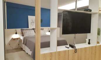 Imagem 5: Flat mobiliado com vista p/ mar, mobiliado, andar alto