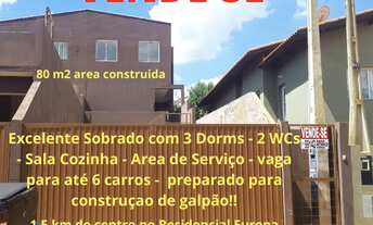 Imagem: Sobrado para venda possui 80 metros quadrados