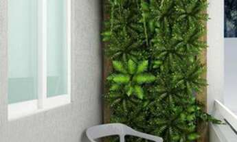 Imagem 7: Apartamentos com varanda, sala (estar/jantar), 2 quartos, banheiro, cozinha e área de serv