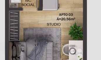 Imagem 2: Flat à venda 1 quarto 1 banheiro Intermares Cabedelo