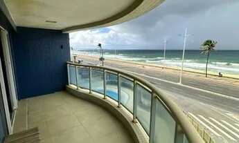 Imagem: Quarto e sala vista mar frontal em jardim