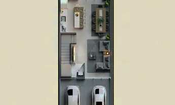 Imagem 5: SOBRADO À VENDA COM 3 DORMITÓRIOS, SENDO 1 SUÍTE, 123m², R$685.000,00, BAIRRO ITACOLOMI