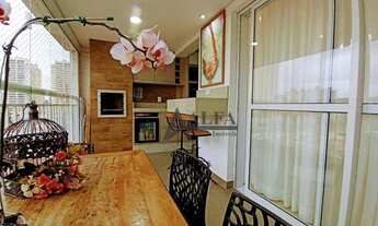 Imagem 2: * Ares da Villa - Cinematográfico apartamento c/ varanda gourmet c/ churrasqueira *