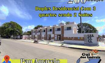 Imagem 2: Duplex para venda possui 69M² com 3 quartos sendo 2 Suites em Pau Amarelo - Paulista/PE