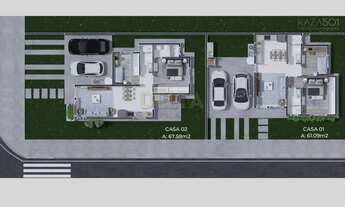 Imagem 2: Casa com 2 dormitórios à venda, 61 m² por R$ 349.800,00 - Jardim do Sol - Campo Bom/RS REF