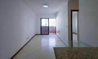 Imagem 3: Aluga apartamento com 1 quarto, varanda, armários completos, ótima localização, 46 m² por