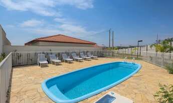 Imagem 3: Casa em condomínio 72m² com sala estendida, 2 dorms (1 suíte), 2 vagas e lazer completo no