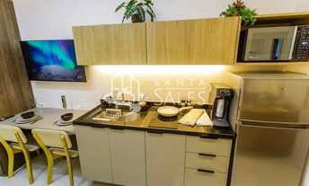Imagem 2: Apartamento de Luxo em Moema: 1 quarto, 1 suíte, 1 banheiro, 20,00 m² de área para locação