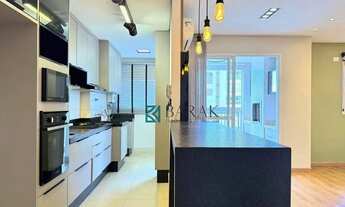 Imagem 2: Apartamento com 1 suíte + 1 quarto para alugar, 84 m² por R$ 4.000/mês - Vila Bosque - Mar