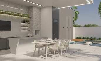 Imagem 4: Casa de condomínio térrea para venda possui 212 metros quadrados com 3 quartos