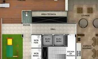 Imagem 5: Apto 02 quartos, Cabo Branco, João Pessoa/PB