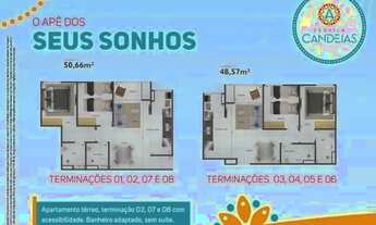 Imagem 3: MINHA CASA MINHA VIDA+SUBSIDIO,varanda,elevador,2 quartos,suite,48M² em CANDEIAS com lazer