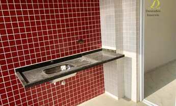 Imagem 7: Apartamento com 2 dormitórios à venda, 65 m² por R$ 330.000 - Vila Caiçara - Praia Grande