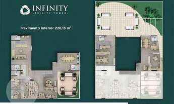 Imagem 2: Sala para alugar, 515 m² por R$ 23.775,00/mês - Jardim Aquarius - São José dos Campos/SP