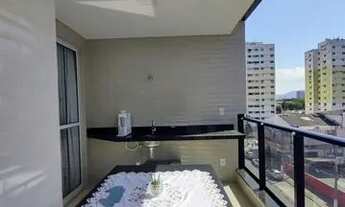 Imagem 5: 02 Quartos, suíte, vaga, lazer, montado e decorado, vista para o mar - Porteira Fechada